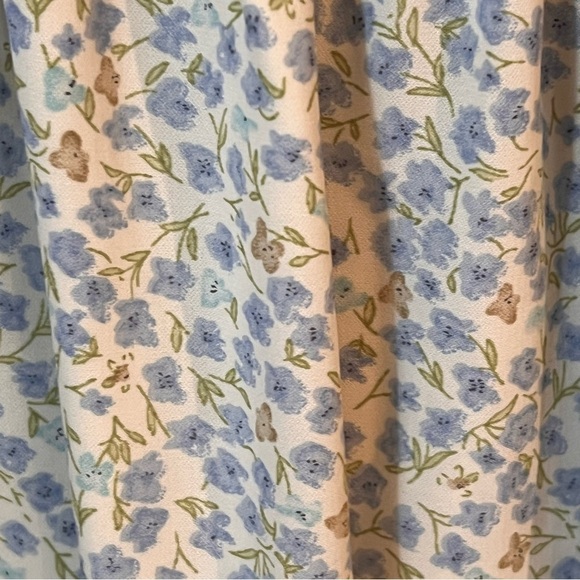 Stellah Mixed Print Tiered Maxi Dress Sz-L - Picture 6 of 15